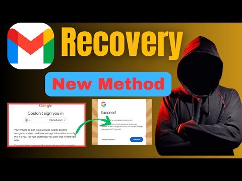 HOW TO RECOVER A GMAIL ACCOUNT