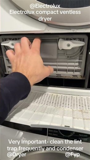 Electrolux compact stacked dryer+washer user advice