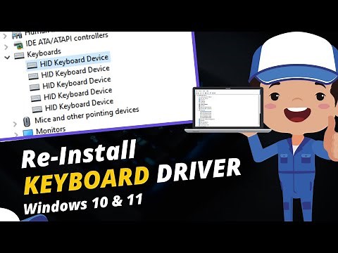 How to Reinstall Keyboard Driver in Windows 10 & 11 (Simple & Easy)