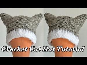 How to Crochet a Cat Hat