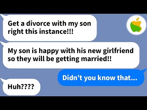 【Apple】 A year after divorcing my husband, I get a text from his mom asking me to...