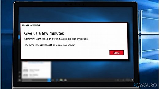 ¿Cómo solucionar el Código de Error 0x80240438 en Windows 10?