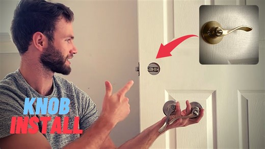 Replace or Add a Door Knob in Minutes