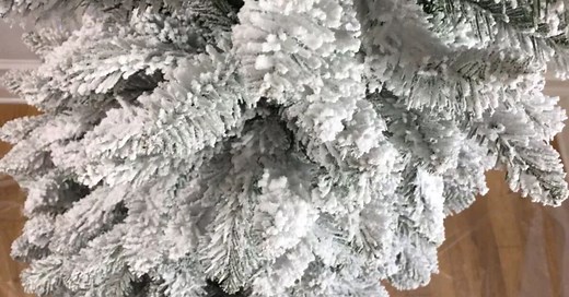 How to Keep a Flocked Tree from Shedding and Making a Mess