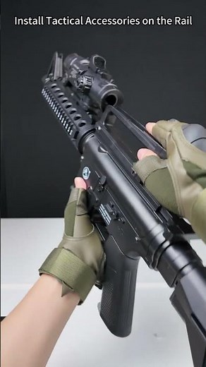 M4A1 Gel Blaster Full Accessories: Step-by-Step Setup Guide (Unboxing to First Use)