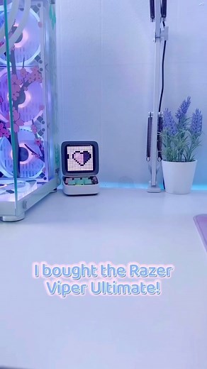 Razer Viper Ultimate Mercury White Mouse Unboxing - Gaming Setup for Girl Gamers