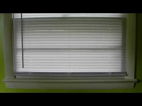 Installing Achim Cordless Vinyl Mini Blind