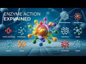 Enzymes: Types, Properties, Mechanism of Action, and Factors Affecting Enzyme Activity - 3D Animatio