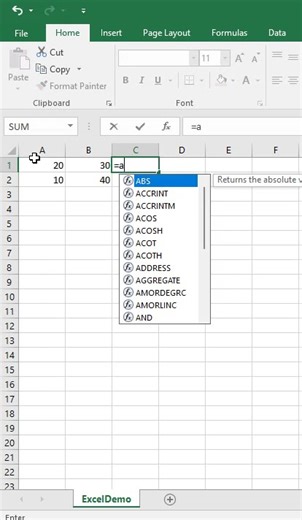 EXCEL basic arithmetic operations and cell referencing in Microsoft Excel.