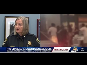 Viral brawl in downtown Cincinnati raises questions as videos spark outrage
