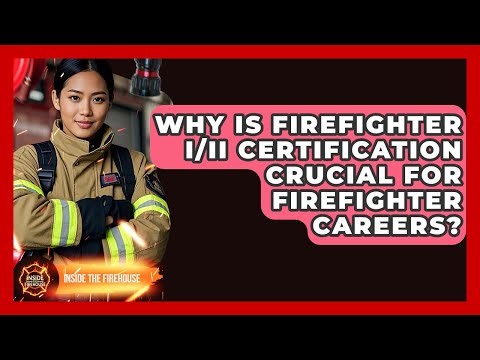 Why Is Firefighter I/II Certification Crucial For Firefighter Careers? - Inside the Firehouse