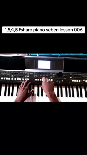 How to Play Seben on Keyboard: Piano Lessons Tutorial