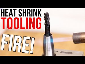 I Made My Own HEAT SHRINK Endmill Tool Holders