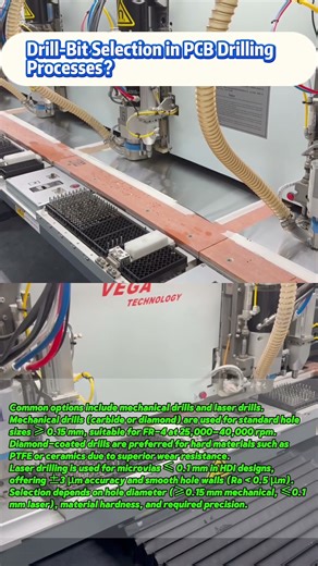 🥰Drill-Bit Selection in PCB Drilling Processes？
