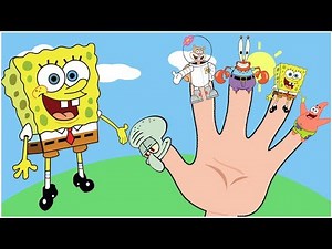 Finger Family SpongeBob SquarePants and His Friends | Nursery Rhymes Songs | Finger Family Lyrics