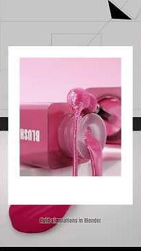 How to do fluid simulations in Blender ~