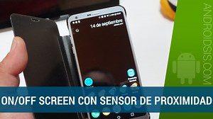 Turn the Android screen on and off with the proximity sensor