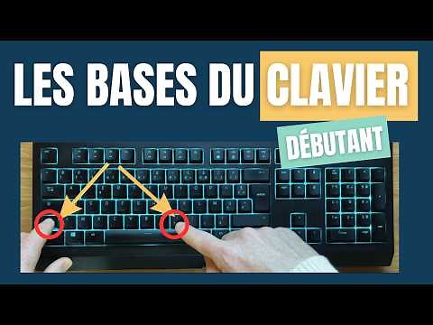Apprendre les bases du clavier de l'ordinateur (Débutant)