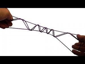 String Tricks! How To Make A Super Lightening String Figure - Tutorial