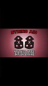 Stringing your crossbow with a string aid