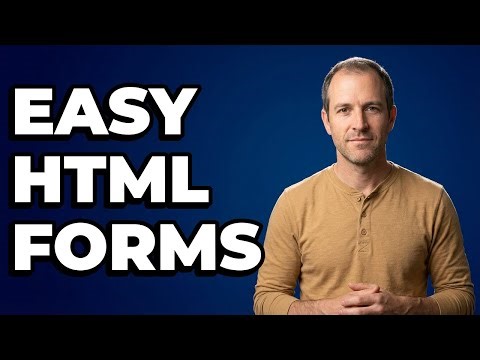 How Do I Layout A Basic HTML Form?