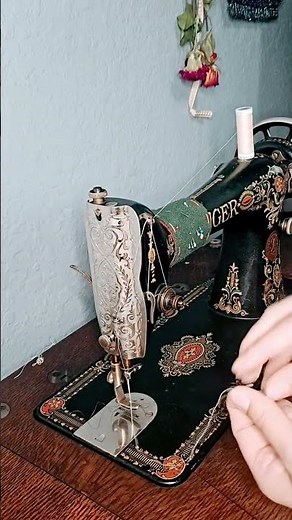 Threading my Antique Singer