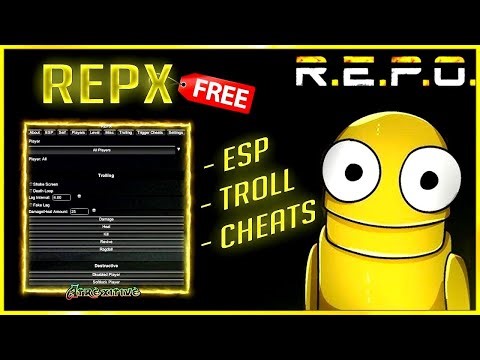 R.E.P.O.: Mod Menu | REPX v1.1 | Trolling + ESP | *Works Online* | 2025 Download in Discord! FREE