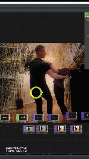 Graphic Lines Body Tracking in TouchDesigner