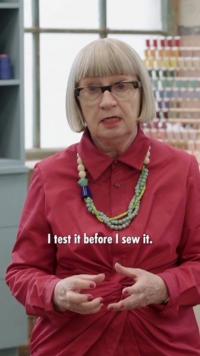 Here are some helpful tips from Esme for all sewing bee-ginners 🐝 #SewingBee | The Great British Sewing Bee