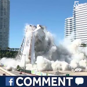 22K views · 35 reactions | Watch this old hospital fall into a cloud of dust in a matter of seconds! | WCVB Channel 5 Boston | Facebook