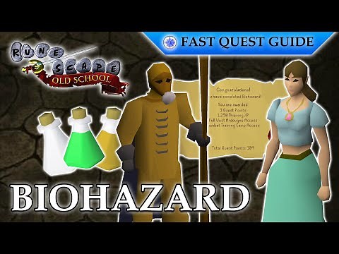 Biohazard Quest | OSRS Quality Quick Guide [2024]