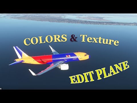 Microsoft Flight Simulator 2020 | How to Change Plane Colors and texture