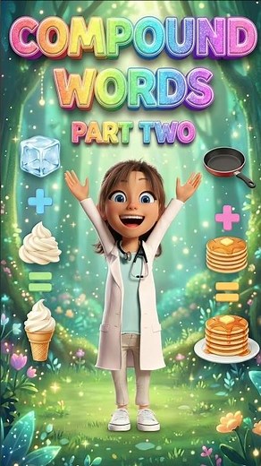 Learn Compound Words for Kids in 30 Seconds! 🌟 | Dr. Shizu’s Learning Adventures | English Learning