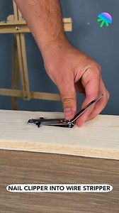 200K views · 191 reactions | Wire stripper tool made of nail clipper! | Genius Inventions | Facebook