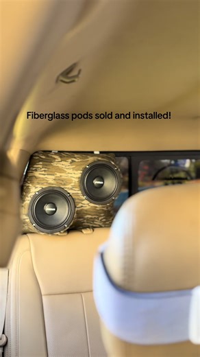Fiberglass pods sold and installed! Sound reveal at the end! If you can’t message me here, go to my Instagram @southernshinelighting.#truck #stuntwall #PRV #audio #backglass @Kaden🛥️