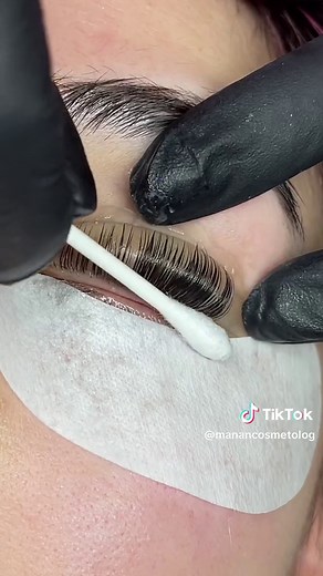 Lash lift #lashes #eyelashes #tutorial #beautytok