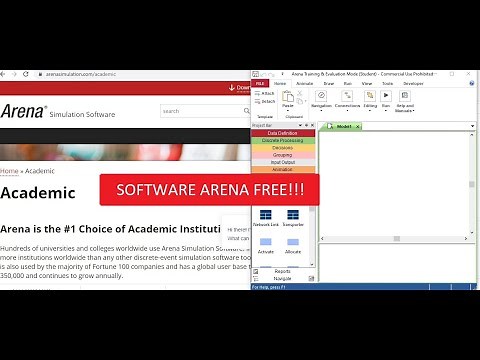 Arena Simulation Software is Free!!!How to install it!