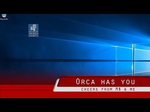 Orca MSI\MSM Table Editor on Windows 10