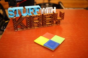 3D Printing multiple colors with single extruder #3DThursday #3DPrinting