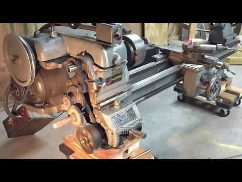 Atlas Clausing 4800 series 12" Lathe Overview and Restoration Project Part 1