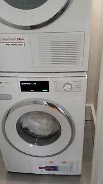 Operating instructions for Miele W1 washing machine