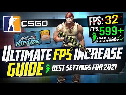 🔧 CSGO: Dramatically increase performance / FPS with any setup! 2022 CSGO UPDATE 📈✅
