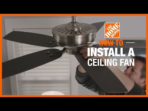 How to Install a Ceiling Fan