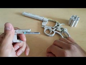 Paper Colt Python Update #4: Ejector Rod