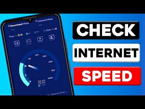 How to Check Internet Speed on Mobile Using Ookla | Test 4G, 5G, WiFi Speed