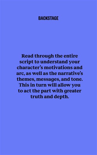 Script analysis is a great tool to have as an actor. Check out our top tips for reading a script—and find our more in-depth guide here: https://bit.ly/3wGcGFm | Backstage