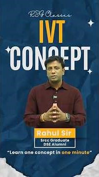 IVT Explained Simply | Intermediate Value Theorem | Full Clarity Guaranteed | RSG Classes| Rahul sir