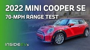 2022 MINI Cooper SE 70-MPH Range Test