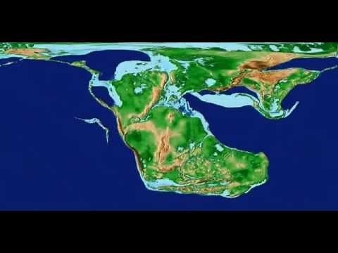 Continental Drift - Scotese Animation