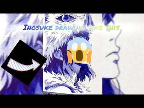How to Draw Inosuke 🐗 | Easy Steps Demon Slayer Tutorial #inosuke # demonslayer #zenitsu #viral